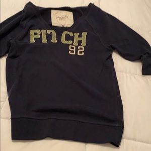 Abercrombie and Fitch short sleeve sweatshirt